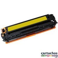 HP nº 304A amarillo Toner compatible con HP nº CC532A