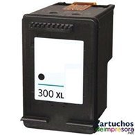 HP nº 300XL negro Cartucho compatible con HP CC641EE