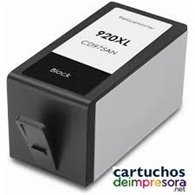 HP nº 920XL negro Cartucho compatible con HP CD975AE