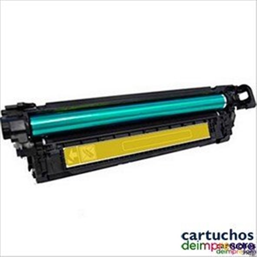 HP nº 504A amarillo Toner compatible con HP CE252A