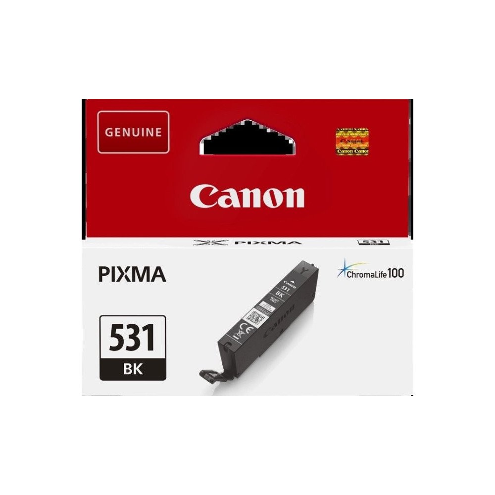 Canon CLI531 negro | cartucho de tinta original (6118C001)