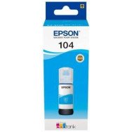 Epson 104 cian | botella de tinta original (C13T00P240)
