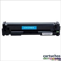 HP nº 201X / 201A cian Toner compatible con HP CF401X / CF401A
