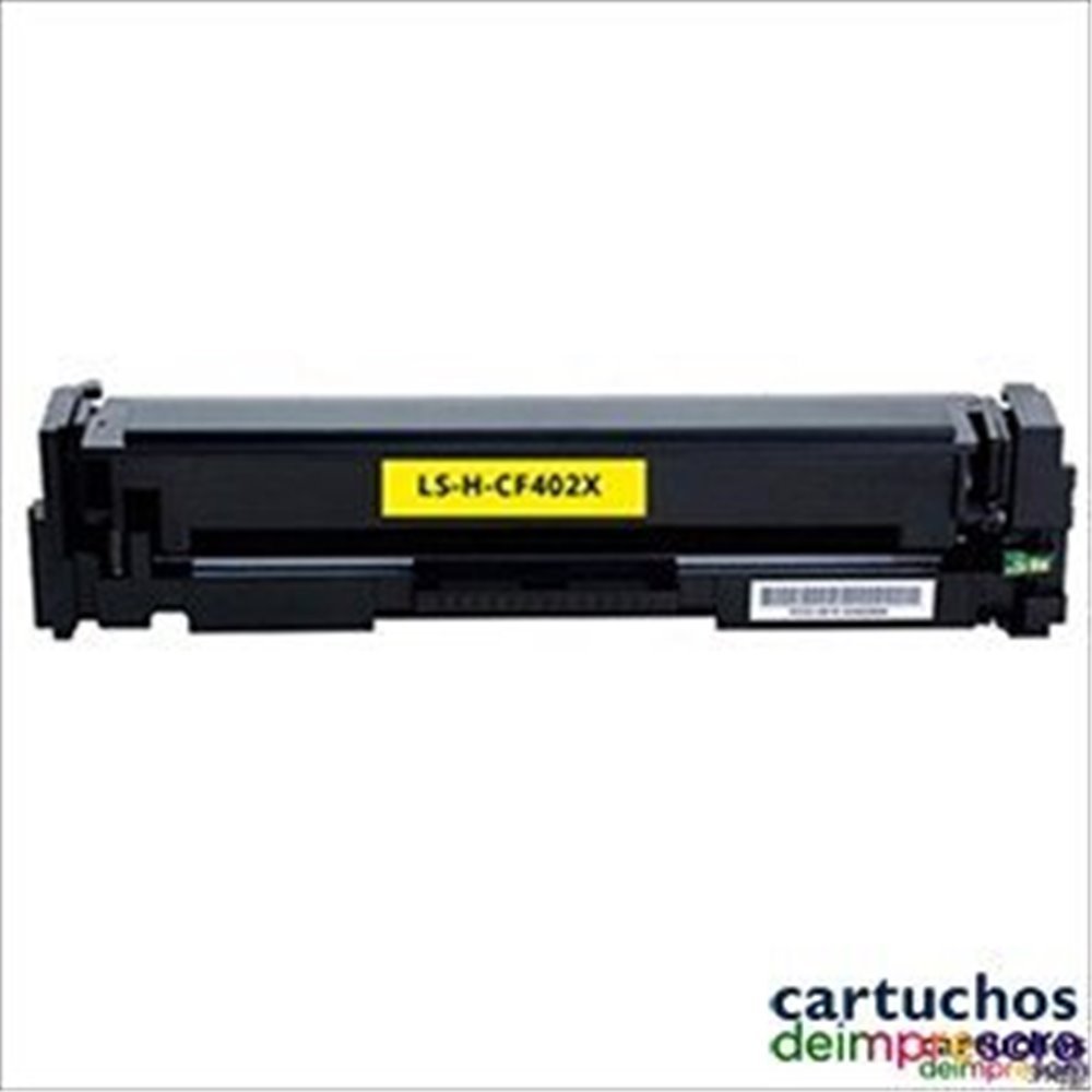 HP nº 201X / 201A amarillo Toner compatible con HP CF402X / CF402A