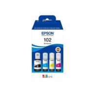 Epson 102 4 colores | pack de 4 botellas de tinta originales (C13T03R640)
