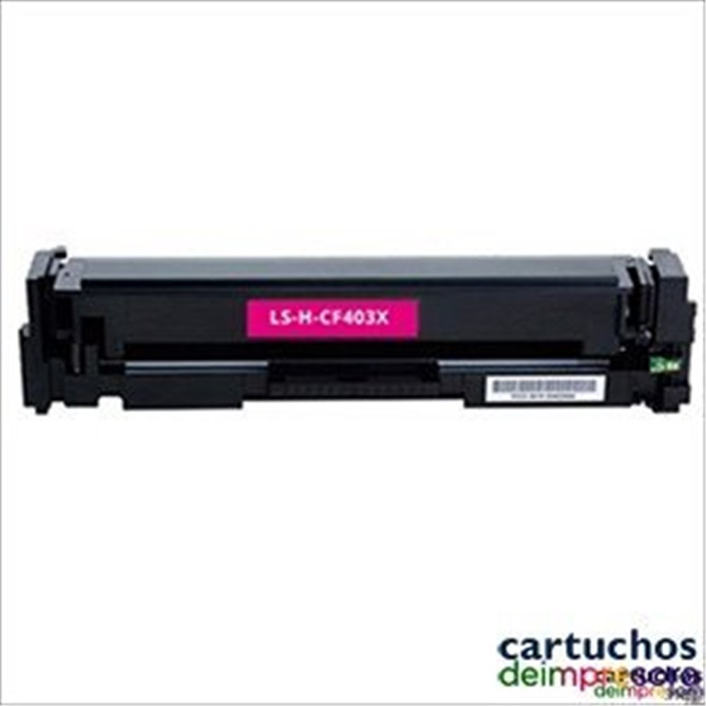 HP nº 201X / 201A magenta Toner compatible con HP CF403X / CF403A