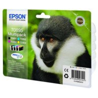 Epson T0895 4 colores | pack de 4 cartuchos de tinta originales (C13T08954010)