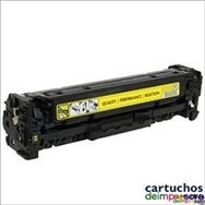 HP nº 410X / 410A amarillo Toner compatible con HP CF412X / CF412A