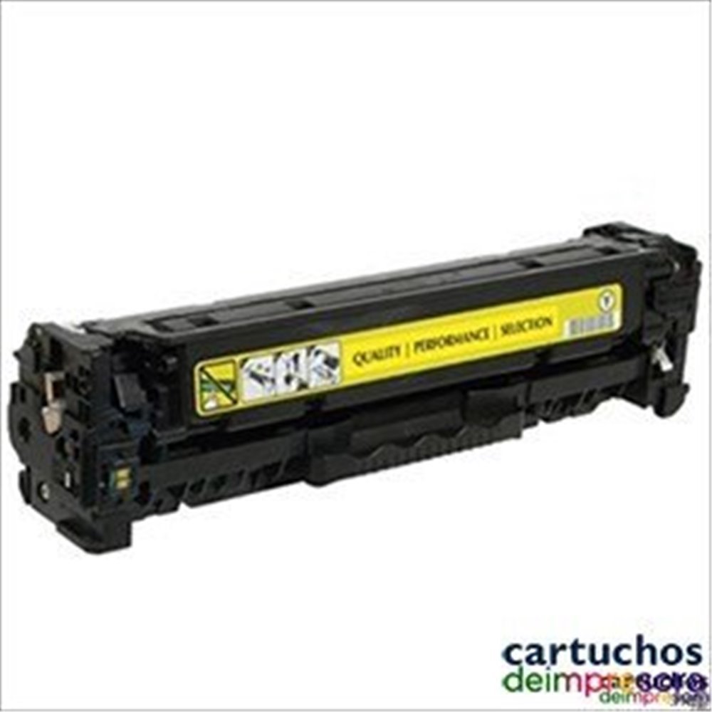 HP nº 410X / 410A amarillo Toner compatible con HP CF412X / CF412A