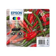 Epson 503 4 colores | pack de 4 cartuchos de tinta originales (C13T09Q64010)