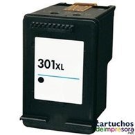 HP nº 301XL negro Cartucho compatible con HP CH563EE / CH561EE