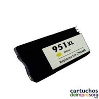 HP nº 951XL amarillo Cartucho compatible con HP CN048AE / CN052AE