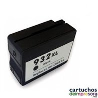 HP nº 932XL negro Cartucho compatible con HP CN053AE