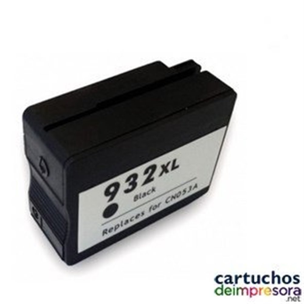 HP nº 932XL negro Cartucho compatible con HP CN053AE