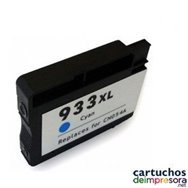 HP nº 933XL cian Cartucho compatible con HP CN054AE