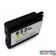 HP nº 933XL amarillo Cartucho compatible con HP CN056AE