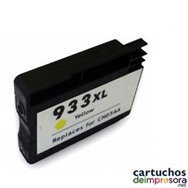 HP nº 933XL amarillo Cartucho compatible con HP CN056AE