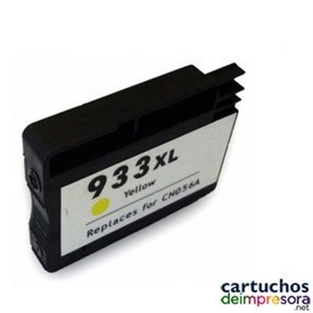HP nº 933XL amarillo Cartucho compatible con HP CN056AE