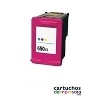 HP nº 650XL tricolor Cartucho compatible con HP CZ102AE