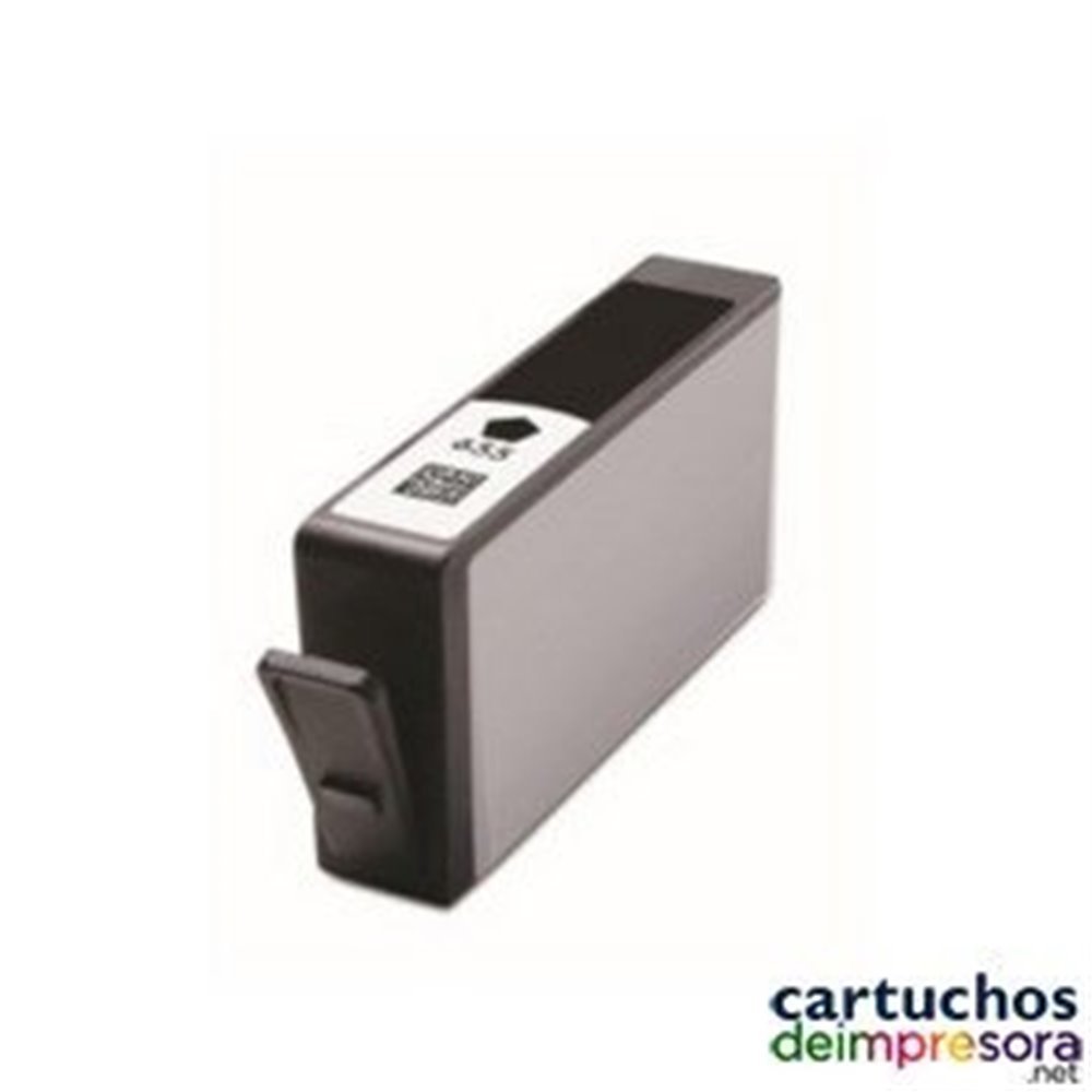 HP nº 655 negro Cartucho compatible con HP CZ109AE