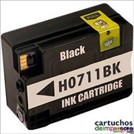 HP nº 711 negro Cartucho compatible con HP CZ133A