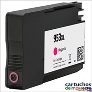 HP nº 953XL magenta Cartucho compatible con HP F6U17AE / F6U13AE