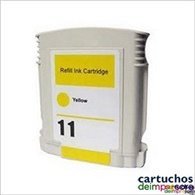 HP nº 11 amarillo Cartucho compatible con HP C4838A