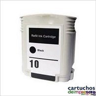 HP nº 10 negro Cartucho compatible con HP C4844A
