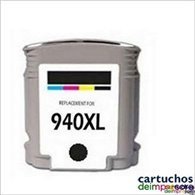 HP nº 940XL negro Cartucho compatible con HP C4902AE / C4906AE