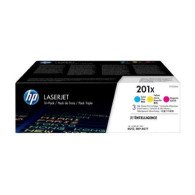 HP CF401X/CF402X/CF403X 3 colores | pack de 3 tóneres originales (CF253XM)