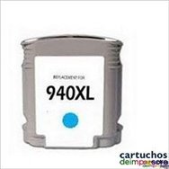 HP nº 940XL cian Cartucho compatible con HP C4907AE
