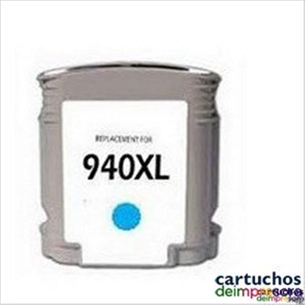 HP nº 940XL cian Cartucho compatible con HP C4907AE