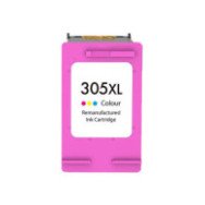 HP 305XL tricolor | cartucho de tinta remanufacturado con chip reforzado (305XLCMY(PRO))