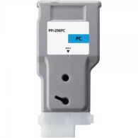 Canon PFI206 cian fotográfico — cartucho de tinta compatible (PFI206PHCY(PG))