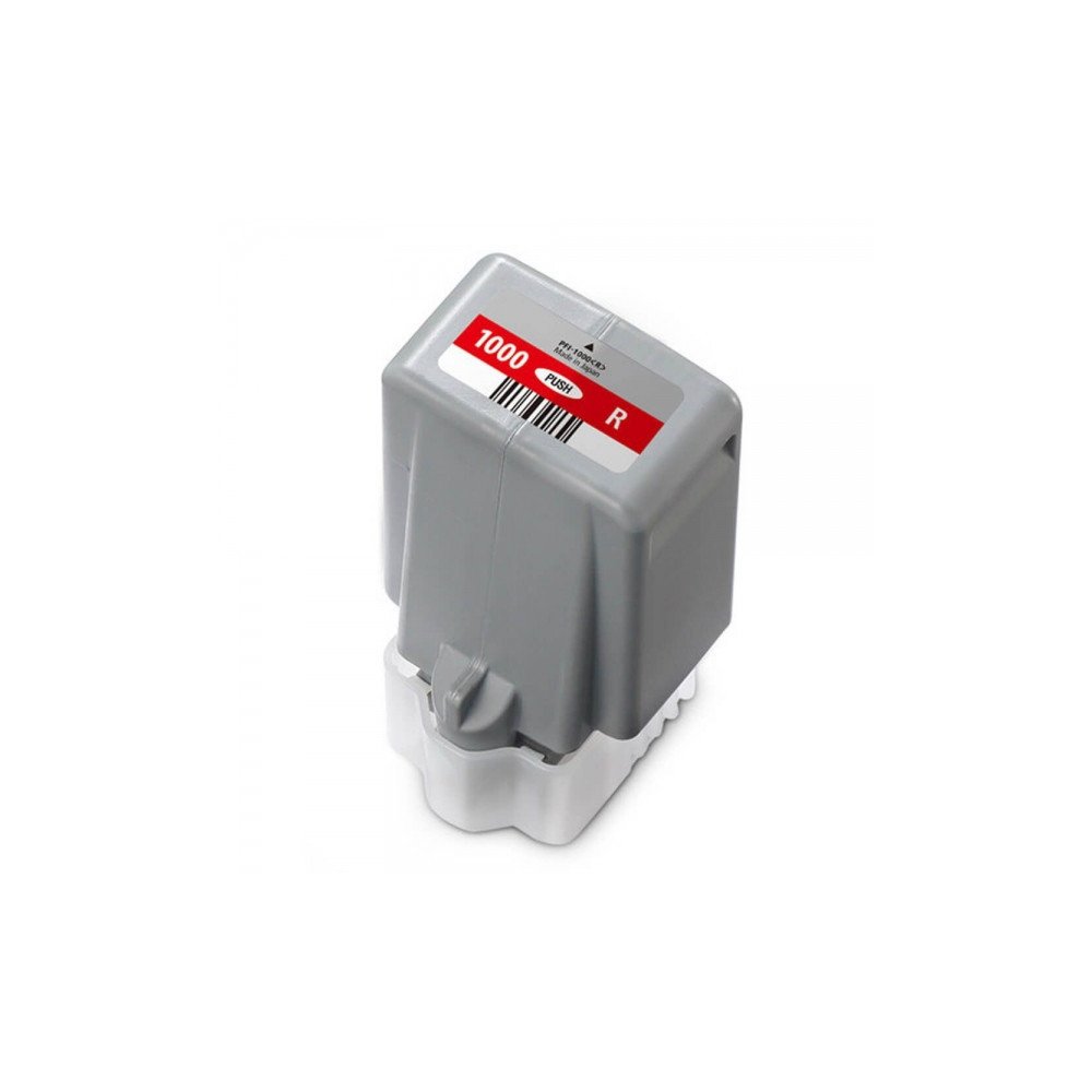 Canon PFI1000 rojo — cartucho de tinta compatible (PFI1000R)