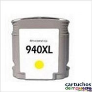 HP nº 940XL amarillo Cartucho compatible con HP C4909AE
