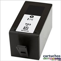 HP nº 903XL / 907XL negro Cartucho compatible con HP T6M15AE / T6L99AE / T6M19AE