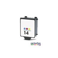 HP nº 14 tricolor Cartucho compatible con HP C5010D
