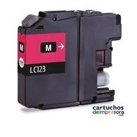 LC121 / LC123 magenta Cartucho compatible con Brother