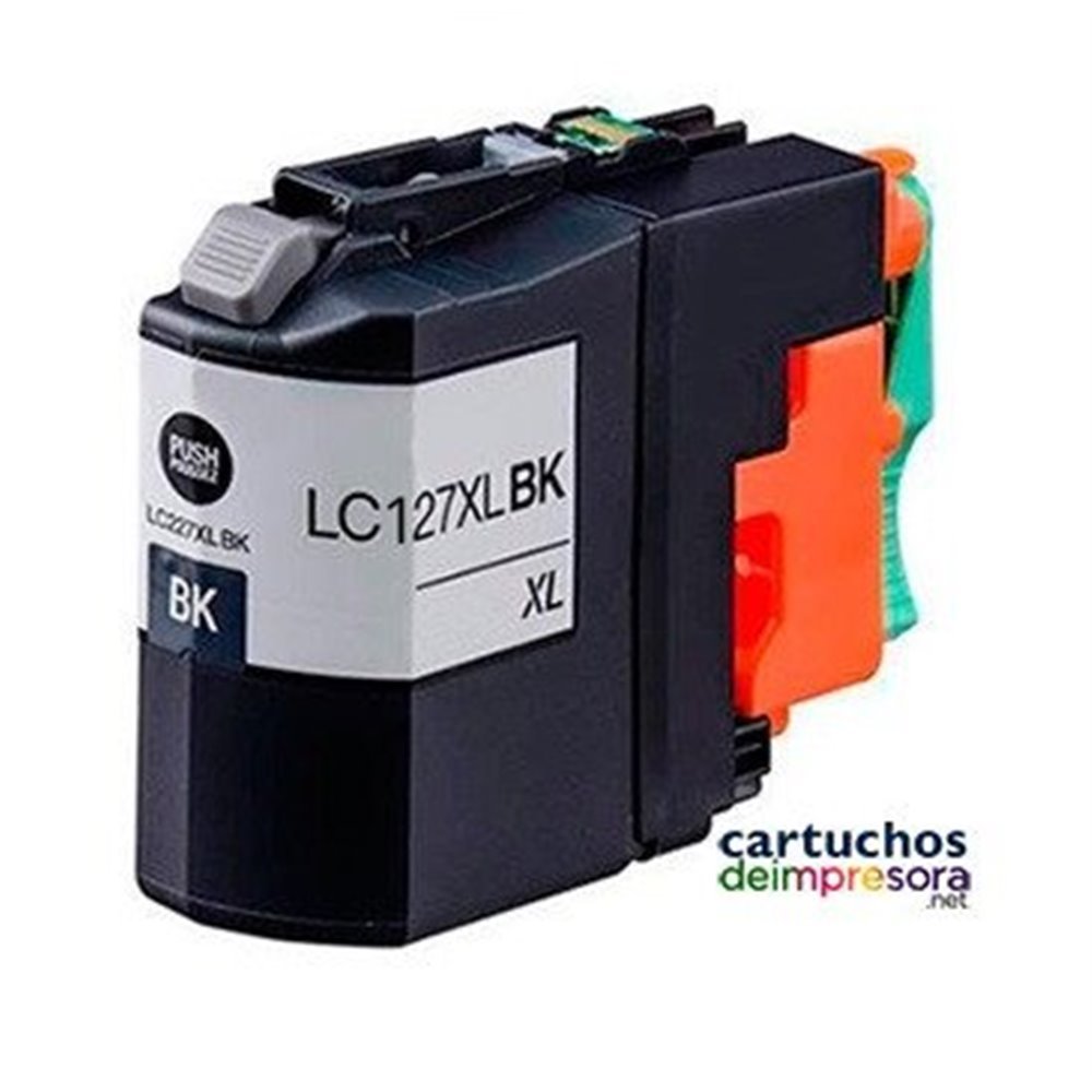 LC127XL negro Cartucho compatible con Brother