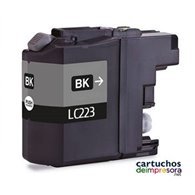 LC223 negro Cartucho compatible con Brother