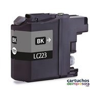 LC223 negro Cartucho compatible con Brother