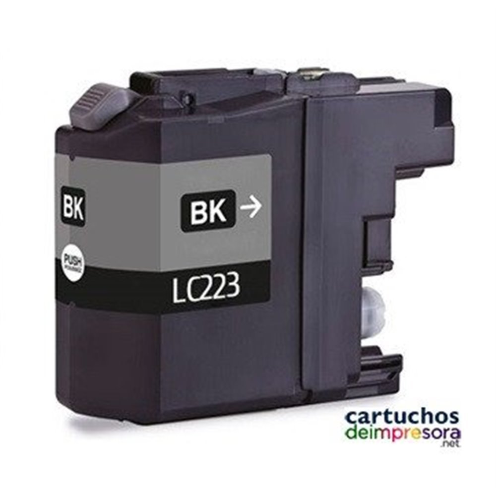 LC223 negro Cartucho compatible con Brother