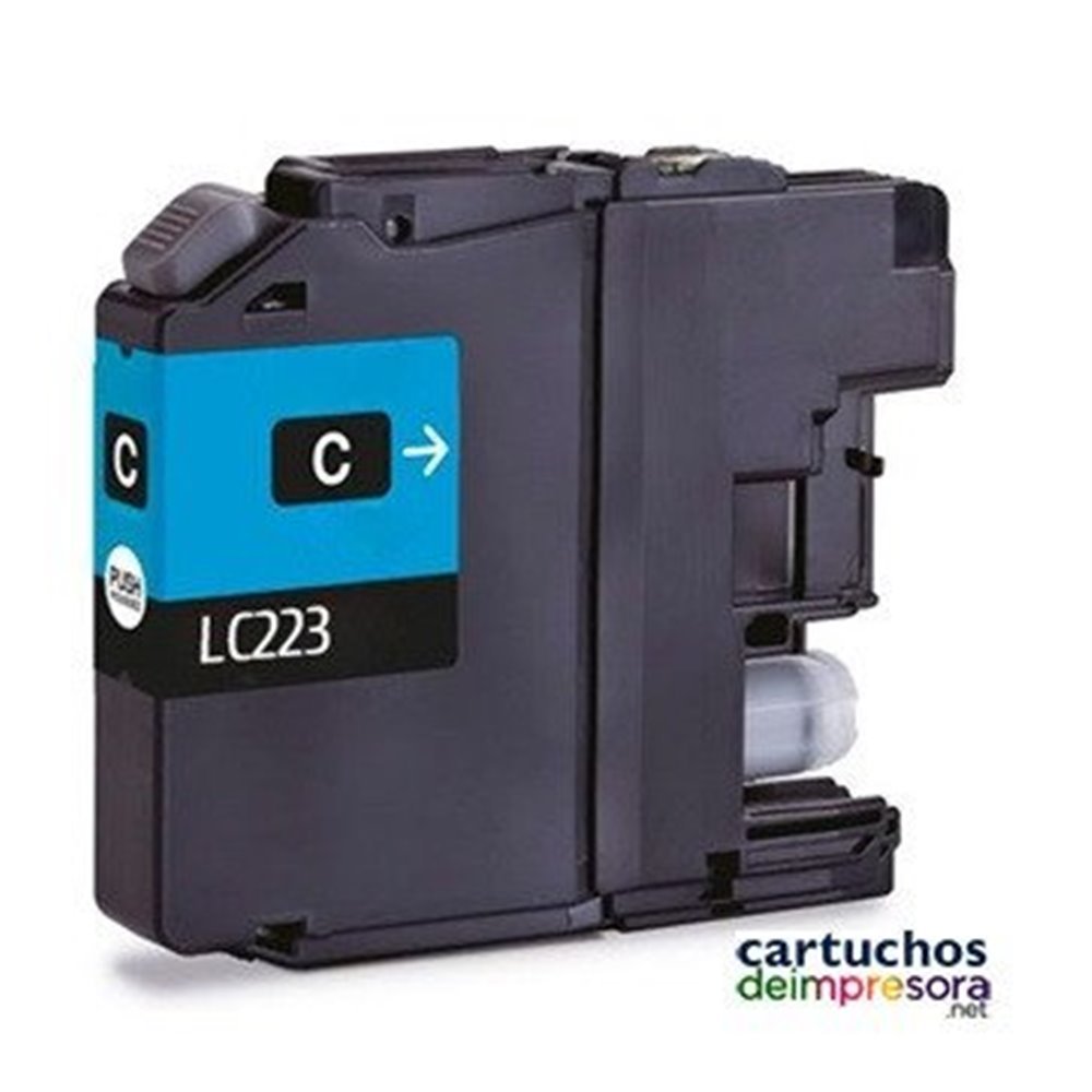 LC223 cian Cartucho compatible con Brother