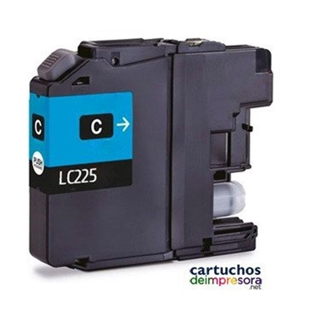 LC225XL cian Cartucho compatible con Brother