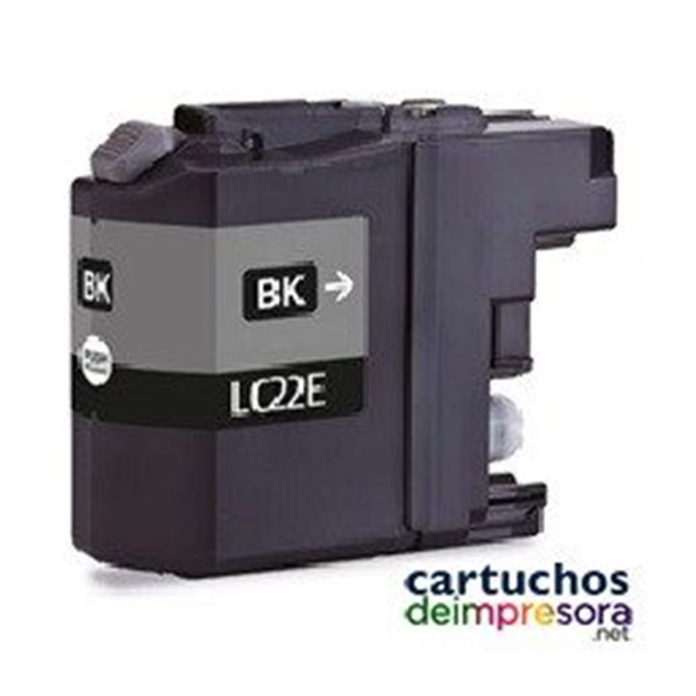LC22EXL negro Cartucho compatible con Brother
