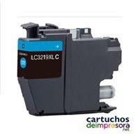 LC3219XL cian Cartucho compatible con Brother