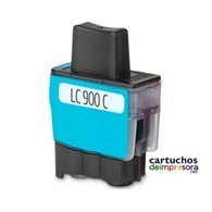 LC900 cian Cartucho compatible con Brother