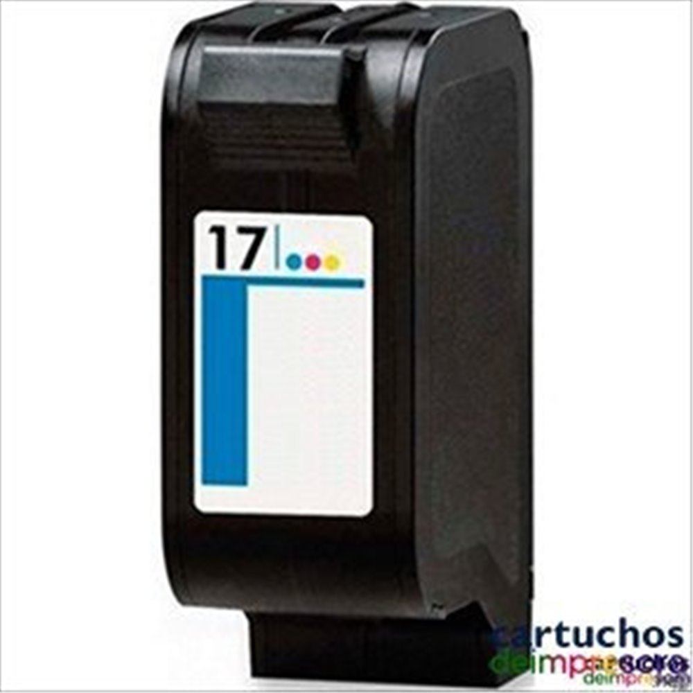HP nº 17 tricolor Cartucho compatible con HP C6625AE