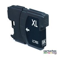 LC985 negro Cartucho compatible con Brother